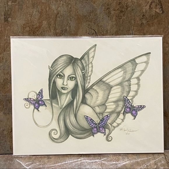 3 Fairy Dust Images Steampunk by Charity Dauenhauer Fine Art Print Drawing New - Picture 10 of 16